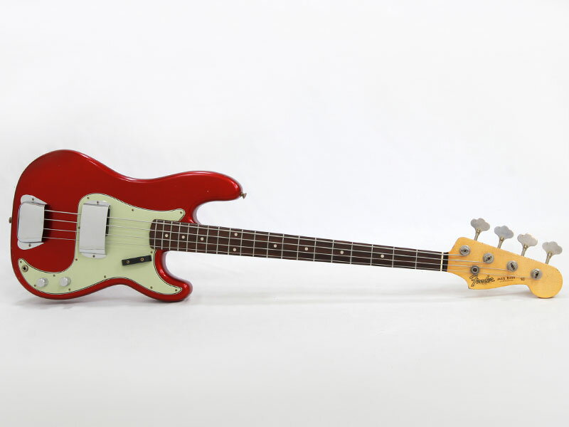 Fender Custom Shop 62 Precision Bass Journeyman Relic Master Built by Dennis Galuszka / Candy Apple Red