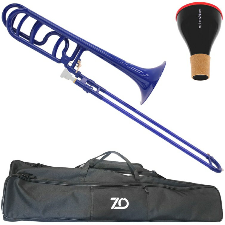 ZO ( åȥ ) TB-10 ֥롼 ȥå ƥʡХȥܡ  ץ饹å Tenor bass trombone dark blue ߥ塼 å D̳ƻ  ΥԲ