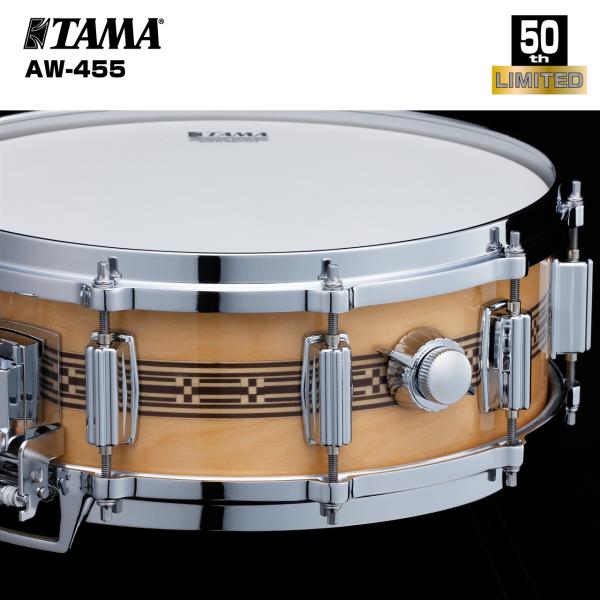 TAMA タマ LIMITED Mastercraft Snare Drum ARTWOOD Birch AW-455 14”×5” 限定【AW-455】