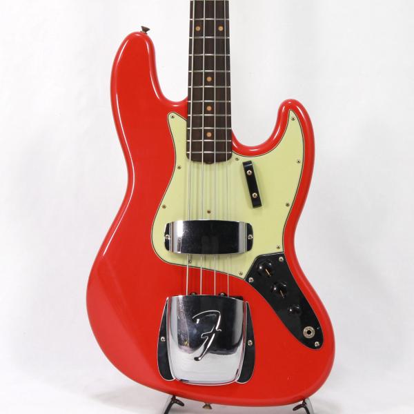 Fender Custom Shop 1963 Jazz Bass Journeyman Relic Aged Fiesta Red եॷå 㥺١