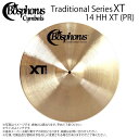 Bosphorus ( ボスフォラス ) Traditional Series XT Edition TRAD 14 HH XT (PR)【TRAD 14 HH XT (PR)】【4月8日時点メーカー在庫あり 】 シンバル トルコ