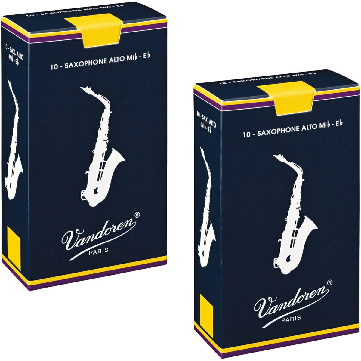 【メール便出荷品】 vandoren ( バンドーレン ) SR213 2箱 アルトサックス リード トラディショナル 3番 10枚 ×2 Alto saxophone traditional reeds 3.0 バラ 20枚　北海道 沖縄 離島不可