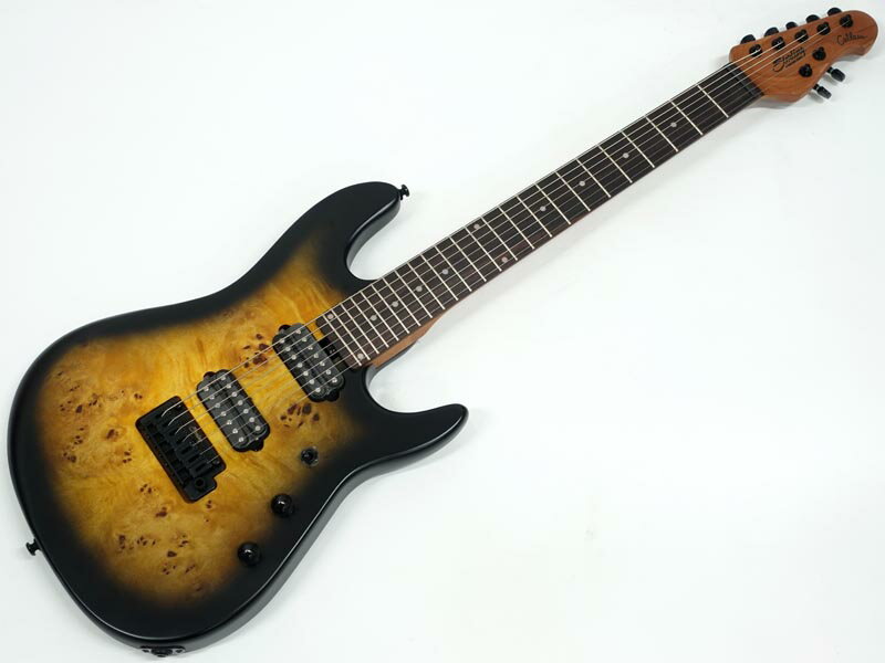 Sterling by Musicman Richardson7 Natural Poplar Burl Burst アウトレット 7弦ギター ジェイソン・リチャードソン Model【 春特価 】