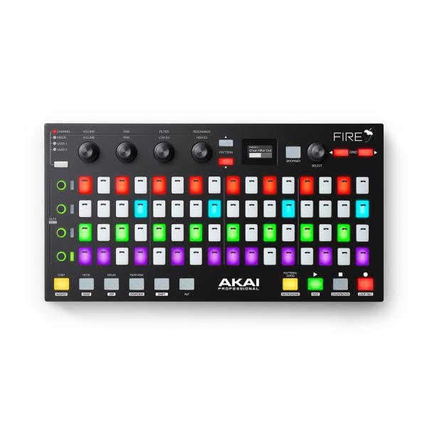 AKAI professional ( アカイ プロフェッショナル ) FIRE Controller Only FL Studio専用 MIDIコントローラ 【取り寄せ商品 】