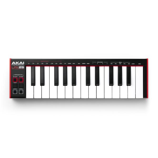 AKAI professional (  ץեåʥ ) LPK25 MIDIܡ 25 ѥȥ DTM DAWڼ󤻾 