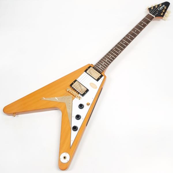 Epiphone ( エピフォン ) 1958 Korina Flying V Aged Natural フライングV コリーナ エレキギター【春特価！ピック20枚プレゼント 】