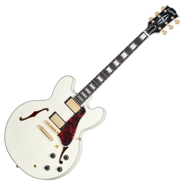 Epiphone ( エピフォン ) 1959 ES-355 Classic White セミアコ ギブソン・カスタムショップ・コラボ【春特価！ピック20枚プレゼント】