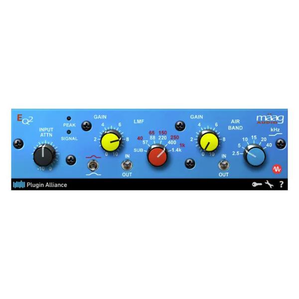 Plugin Alliance プラグインアライアンス maag Audio EQ2 エフェクト プラグイン EQ イコライザー 2455