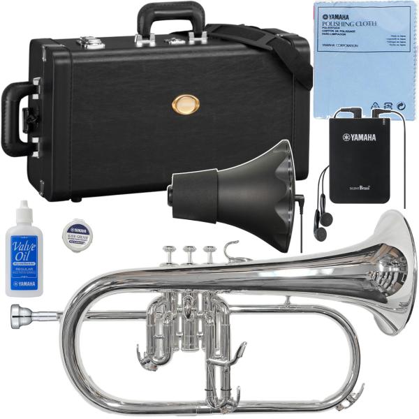 YAMAHA ( ヤマハ ) YFH-631GS フリューゲルホルン 銀メッキ 管楽器 シルバー プロフェッショナル Professional Flugelhorn SB6X セット 北海道 沖縄 離島不可