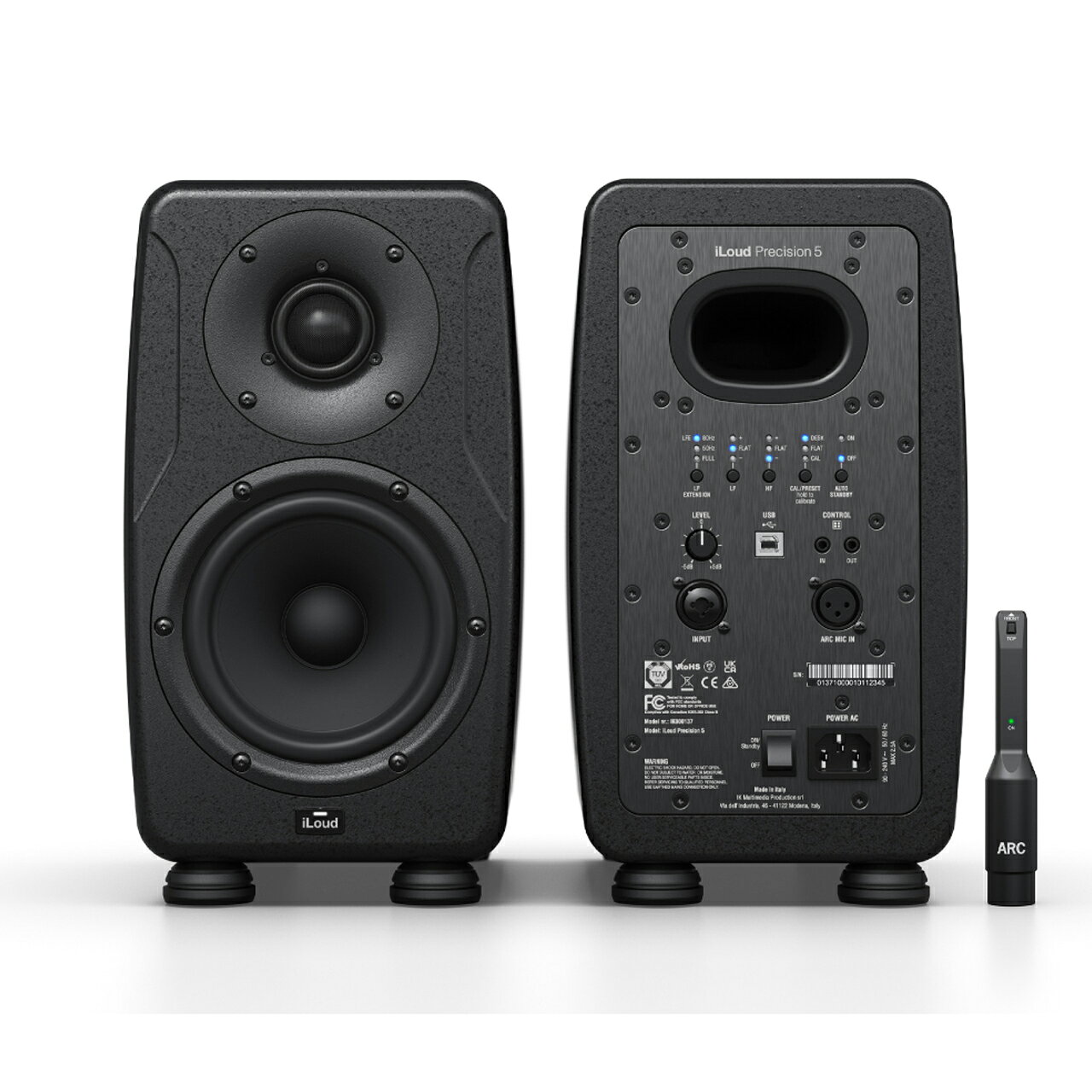 ワタナベ楽器 楽天SHOPのIK Multimedia アイケーマルチメディア iLoud Precision 5 スタジオモニター 1本 DTM DAW 日本正規品｜アングル2