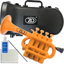 ZO ゼットオー ピッコロトランペット PC-11 オレンジ アウトレット プラスチック B♭ A piccolo trumpet orange セット B 北...