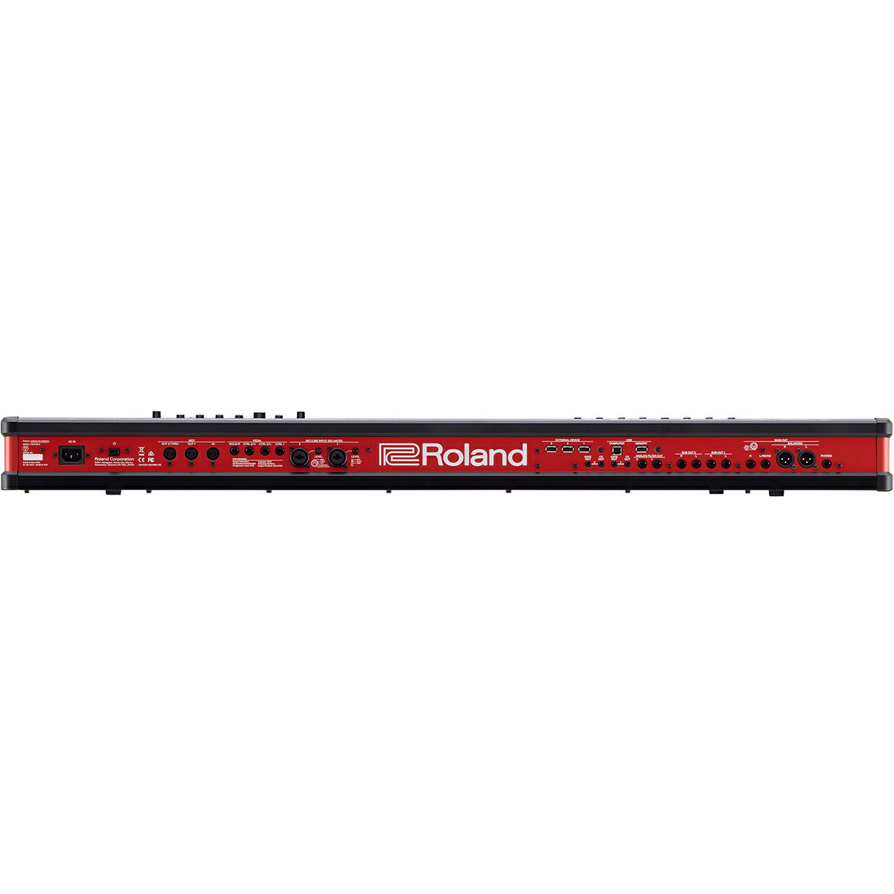 ワタナベ楽器 楽天SHOPのRoland ローランド FANTOM-6 EX Roland 純正オプション品 セット シンセサイザー 61鍵盤 DTM DAW｜アングル2
