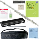 YAMAHA ヤマハ 5年保証サポート対象 YFL-212 フルート Eメカニズム 銀メッキ 管楽器 flute ポピュラー&クラシック名曲集 セット 北海道 沖縄 離島不可