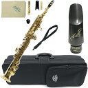 J Michael Jマイケル SP-650 ソプラノサックス ストレート デタッチャブル ラッカー soprano sax Rousseauマウスピース セッ...