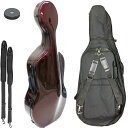 Carbon Mac カーボンマック CFC-3 WRD チェロ ケース ワインレッド ハードケース 4/4 リュック cello cases wine red セット E 北海道 沖縄 離島 代引き 同梱不可