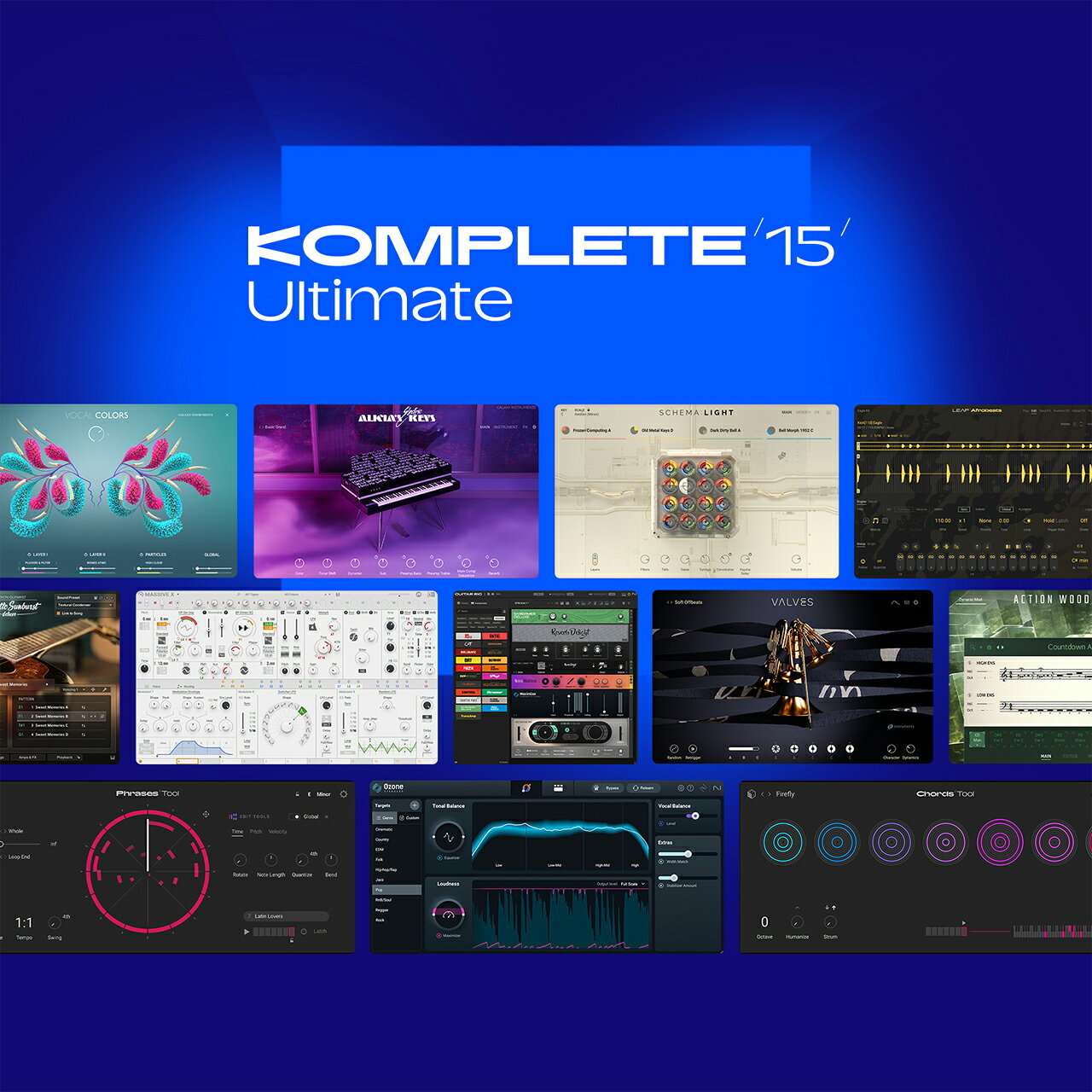 Native Instruments ネイティブインストゥルメンツ Komplete 15 Ultimate UPG for Select DL【35209】
