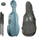 Carbon Mac カーボンマック CFC-3 ABL チェロ ケース アッシュブルー ハードケース 4/4 リュック cello cases ash blue セット E 北海道 沖縄 離島 代引き 同梱不可