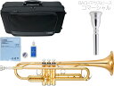YAMAHA ヤマハ 5年保証サービス対象 YTR-4335G2 トランペット B♭ ラッカー ゴールドブラスベル 管楽器 YTR-4335Gll セットK 以...
