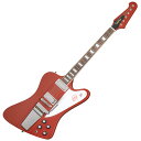 Epiphone エピフォン 1963 Firebird V Maestro Vibrola Ember Red ファイヤバード マエストロ・ビブラート【 ボーナスセール トートバック 】