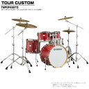 YAMAHA ヤマハ Tour Custom TMP0F4SSTD CAS キャンディーアップルサテン スタンダードセット (シンバル無し)【TMP0F4 CA...