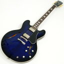 Gibson ギブソン ES-335 Figured Deep Ocean Burst USA セミアコ カスタムカラー・シリーズ 225540009 Cust...