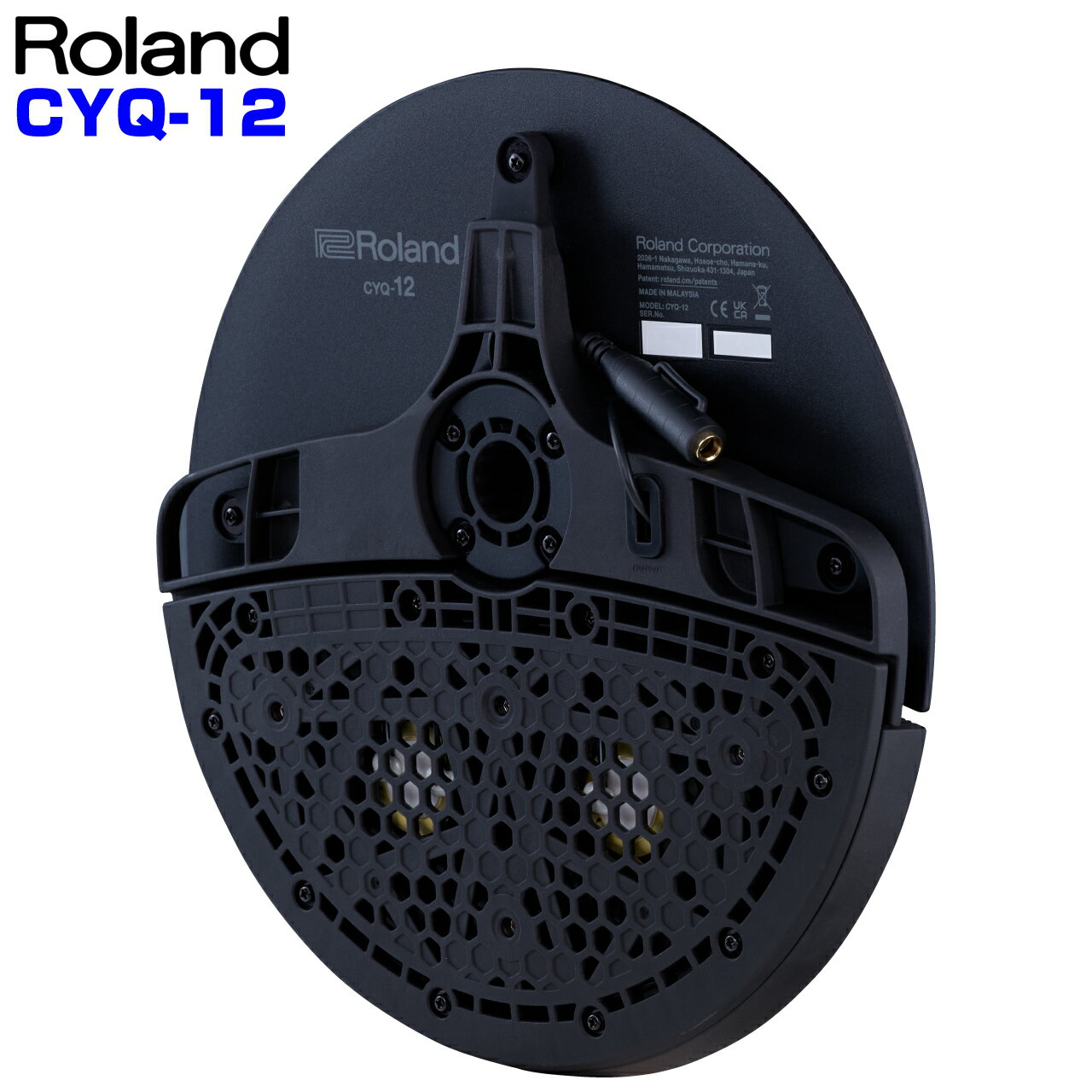 Roland �������� CYQ-12 MDY-STD SET VQD���꡼�����ɲå���Х륭�å� Cymbal Pad��CYQ-12�ۡ� �ۥ磻�ȥǡ� �����Ԥ� ��ͽ������� �� ����Х� ñ�� �Ť� 3����Х� ���� �Żҥɥ�� ����ɥ� CYQ12 VQD106