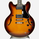 FgN フジゲン MSA-HP AS 国産 エレキギター セミアコ Antique Sunburst(2)