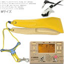 【メール便出荷品】 B.AIR ビーエアー バードストラップ サン イエロー ブルー サックス用 Mサイズ 3mm TDM-700DMK ディズニーチューナー ...