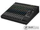 《 アナログミキサー 》16 CHANNEL MIC / LINE MIXER&nbsp; (^_^)v ◆ MACKIE ( マッキー )&nbsp;&nbsp;&nbsp; 1642-VLZ4 &nbsp;&nbsp; 16チャンネル　4バス コンパクト ミキサー［ 商品説明 ］ ◆ HIGH HEADROOM / LOW NOISE コンパクトミキサー VLZ4シリーズ Mackie のフラッグシップモデル Onyxマイクプリアンプを搭載し、優れた高品位なサウンドを実現しました。 VLZ4シリーズは斬新なブラックパウダーコート仕上げ、最新の航空機のコックピットをイメージしたコントロールとコントラストの強いノブを採用することにより、薄暗いライブハウスやレコーディングスタジオでも容易にセッティングが可能。 強靭なボディーと汚れに強いロータリー密閉型ポットを採用し苛酷な環境でも安心してお使いいただけます。 ◇Mackieデザインによるハイ・ヘッドルーム/低ノイズ、16chミキサー 高品位なOnyxマイクプリアンプ&times;10 ・超ワイド入力ゲインレンジ（60dB) ・128.5dBダイナミックレンジ ・+22dBuラインインプット ・拡張された低周波数レスポンス ・0.0007％以下のディストーション(20Hz &ndash; 50kHz) ・スタジオコンデンサーマイク用+48vファンタム電源 ■放送局ミキサーレベルの改善された高周波プロテクト ■コンデンサーマイク用+48vファンタム電源 ■ハイ・ヘッドルームライン入力&times;16(ライン入力チャンネル+4/-10切替可） ■各チャンネルにAuxセンド&times;4、レベル、パン、PFLソロ ■3バンドEQ (80Hz, 2.5kHz, 12kHz) ■マイク入力部にロー・カットフィルター（18 dB/oct 75Hz) ■耐久性の高い60mmテーパーフェーダー ■エフェクターからの戻りやステレオソースが入力可能なステレオリターン&times;4 ■柔軟性を高めるALT3/4ステレオバス ■コントロールルーム/ヘッドホン用ソースマトリクス ■高解像度の12セグメントのメインLEDメーター ■防塵性に優れた密閉型ロータリーポット ■&ldquo;戦車級に頑丈な&rdquo;スチール製の筐体、傷に強いパウダーコート仕上 ■どこにどのセクションがあるか、視認性に優れたコントラストの強いノブを採用 ■19インチラックマウント可（別売ラックマウント要） &nbsp;［ 仕様 ］ ◆ 種類 アナログミキサー ◆ 仕様 16 CHANNEL MIC / LINE MIXER ◆ PRE AMP Onyx マイクプリアンプ搭載 ◆ 備考 &nbsp; &nbsp;