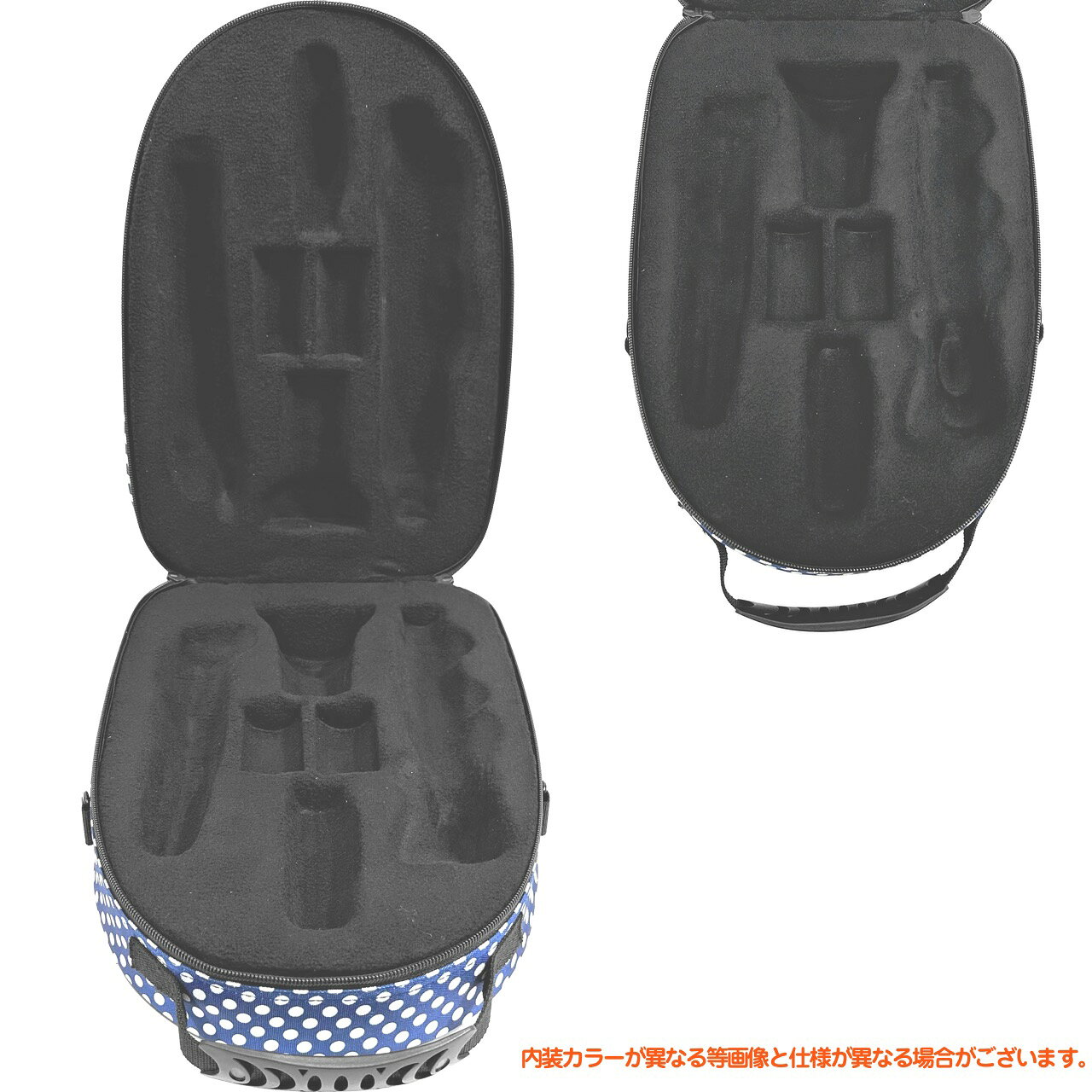 Beaumont ボーモント アウトレット B♭クラリネットケース ブルー ポルカ ドット シ...