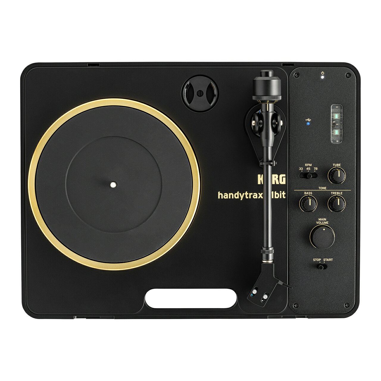 KORG コルグ handytraxx 1BIT アナログ レコード プレイヤー ターンテーブル DSD