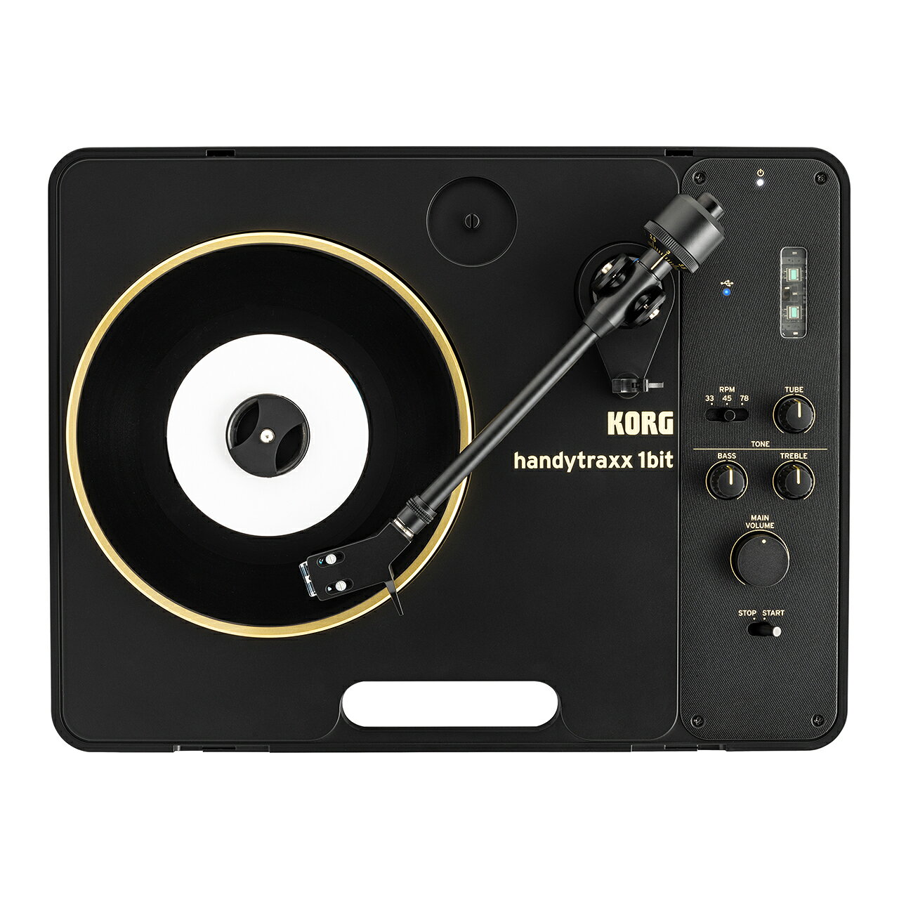 KORG コルグ handytraxx 1BIT アナログ レコード プレイヤー ターンテーブル DSD