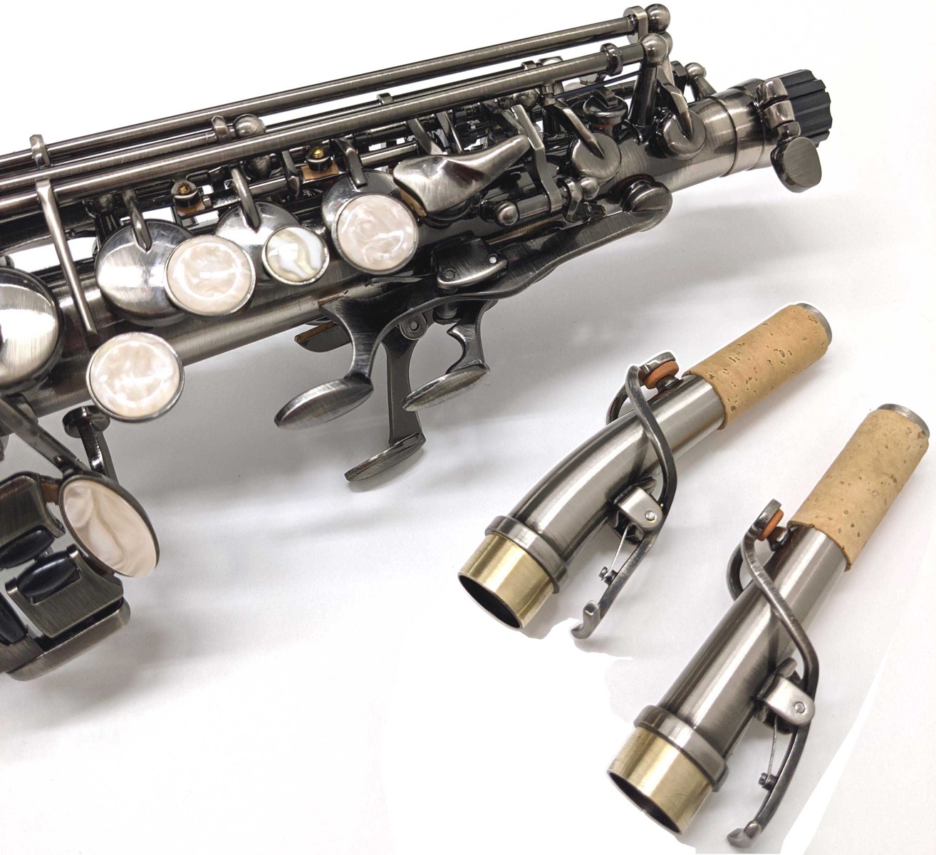 J Michael Jマイケル 3年保証 SP-820GM ソプラノサックス ガンメタリック デタッチ...