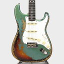 Fender Custom Shop 1965 Stratocaster Super Heavy Relic Super Faded Aged Sherwood...