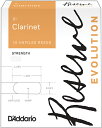 【メール便出荷品】 D'Addario Woodwinds ダダリオ ウッドウィンズ DCE1025 レゼルヴ エヴォリューション CL2.5 B♭ クラリネット リード 10枚 2-1/2 Reserve Evolution clarinet UF 2.5 北海道沖縄離島不可