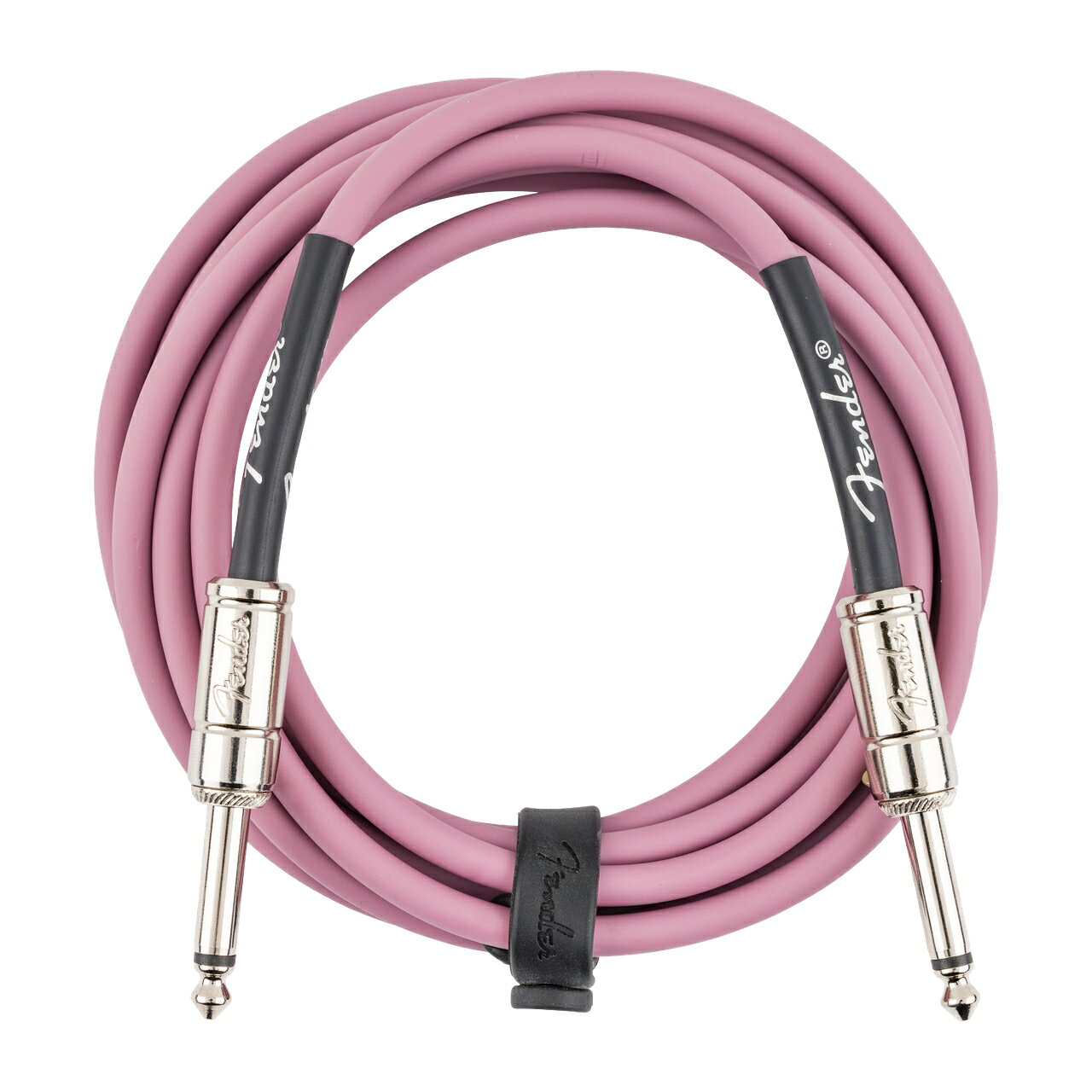 Fender フェンダー Contour Series Instrument Cables Burgundy Mist 10ft 約3m ケ...