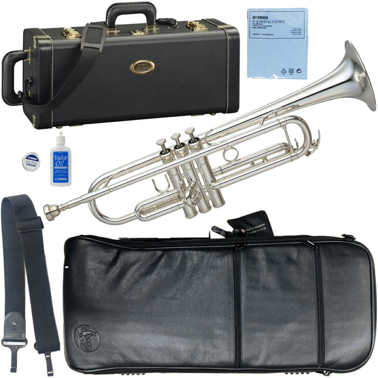 YAMAHA ヤマハ 5年保証サービス対象 YTR-850GS トランペット B♭ 銀メッキ ゴールドブラス セットA 以下対応不可 北海道 沖縄 離島 代引き