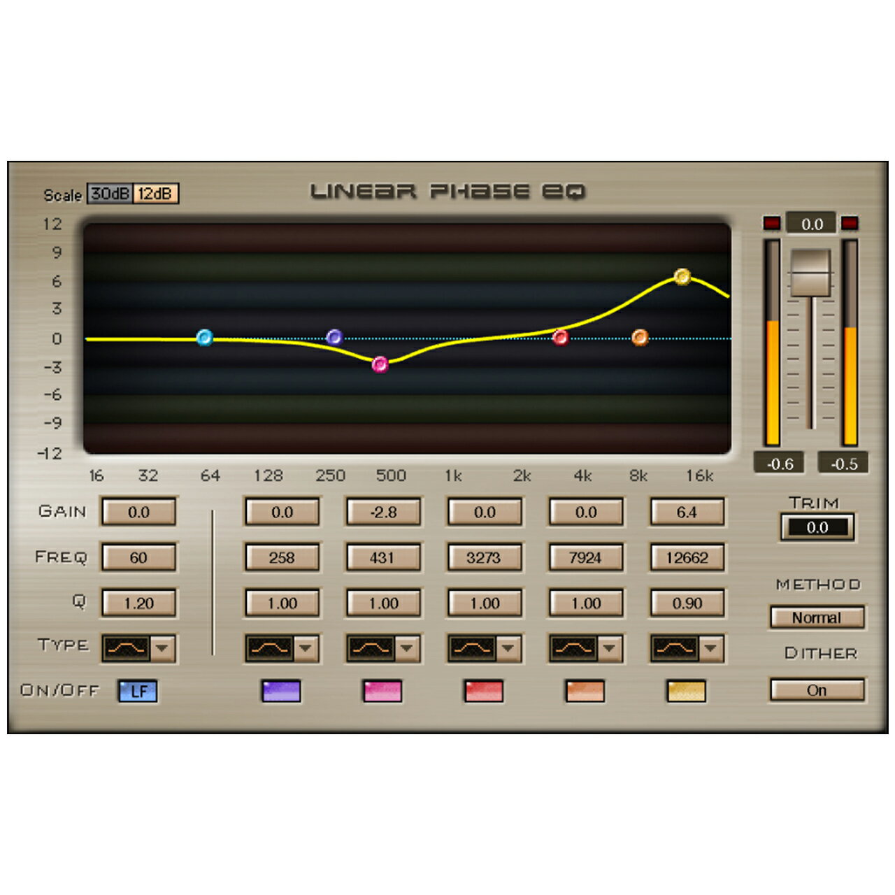 Linear Phase EQ プラグインエフェクト DAW DTM 位相ずれが起こす歪みを完全に追放したEQ 商品概要 マスタリング用途から着想・開発されたLinear Phase EQは、オリジナルの音楽的バランスを保ちながら、位相ずれによる歪みを排除し、倍音スペクトルを精確にコントロールするイコライザーです。 &nbsp; 革新的なフェイズリニアFIRフィルターを採用することで、位相ずれが起こす歪みを完全に追放し、非常に透明感のあるサウンドを実現します。 汎用的な5バンドEQに加え、低域処理を高精度で行う専用のLFバンドを備え、繊細かつ正確な周波数コントロールが可能です。 特徴 LowbandコンポーネントとBroadbandコンポーネントの2種類のプラグインを用意 9種類のリニアフェイズフィルターを搭載 5バンドのパラグラフィックEQに加え、低周波専用バンドを装備 各バンドごとに&plusmn;30dBの広いゲイン調整幅 倍精度ビット解像度による高品位処理 Mono／Stereoコンポーネント対応 サウンドエンジニアの要求に応える高度な数学マジック リニアフェイズ・イコライザーは計算量が非常に多く、特に低周波になるほど演算負荷が増大し、長いレイテンシーが発生するため、以前はあまり一般的ではありませんでした。 Wavesのエンジニアは、この高度なテクノロジーを、ほとんどのDAW環境でリアルタイム処理として使用できる方法を確立しました。 この画期的な技術は、ハイエンド・サウンドエンジニアの厳しい要求に応えるための、高度な数学的アプローチによって実現されています。 主にマスタリング用途を想定していますが、プロセッシングパワーが許す限り、個別のオーディオトラック処理にも使用することが可能です。 色付けのない透明感溢れるイコライザー Linear Phase EQを使用する最大の理由は、その圧倒的な透明感にあります。 初めてリニアフェイズ・イコライザーを使う方も、既に使用経験のある方も、時間をかけてそのサウンドを探求することで、通常のEQとの違いを実感できるでしょう。 一般的なEQでは位相差による色付けが発生しますが、Linear Phase EQは音楽的なバランスを保ったまま、帯域を極めて自然にコントロールすることが可能です。 より透明で、正確かつ音楽的なイコライジングを求めるエンジニアにとって、強力な選択肢となるプラグインです。 ※ 最新の動作環境はメーカーサイトをご確認ください。 ※上記製品仕様は2026年1月時点のものです。 随時更新するよう努めてはおりますが、最新状況は常に変動するため合わせてメーカーでもご確認下さい。