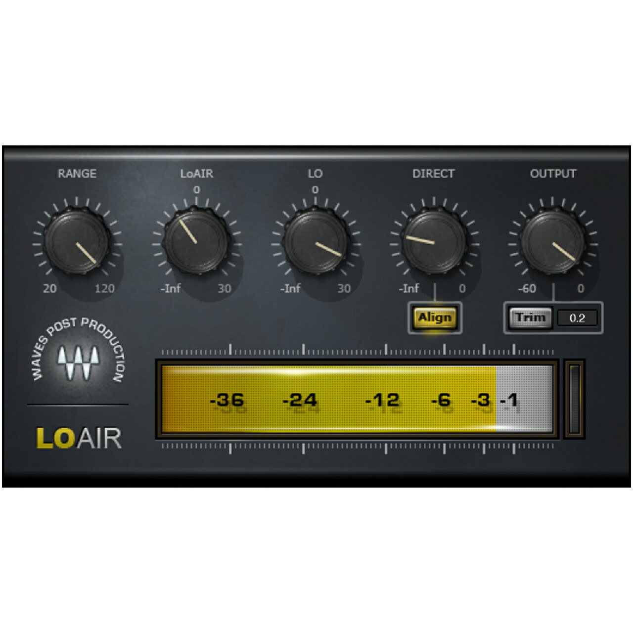 Music Software - WAVES ウェイブス LoAir プラグインエフェクト DAW DTM【LOATDM】