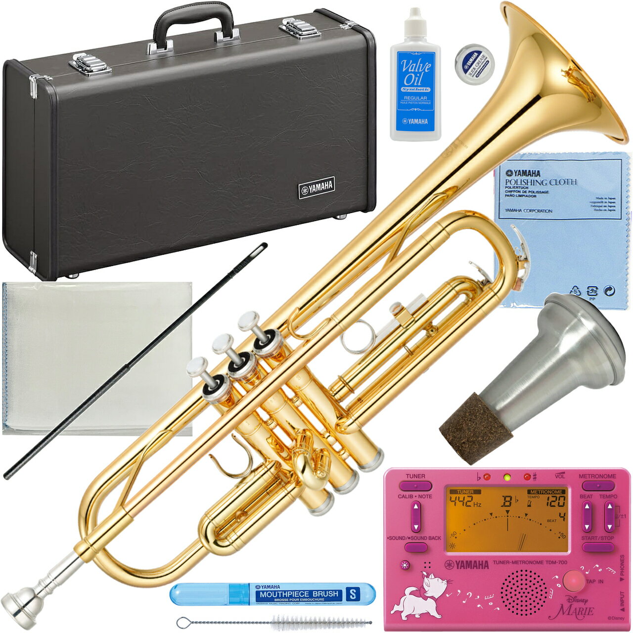 YAMAHA ヤマハ 5年保証サポート対象 YTR-2330 トランペット ラッカー ゴールド B♭ Trumpets セットG 以下対応不可 北海道 沖縄 離島 代引き