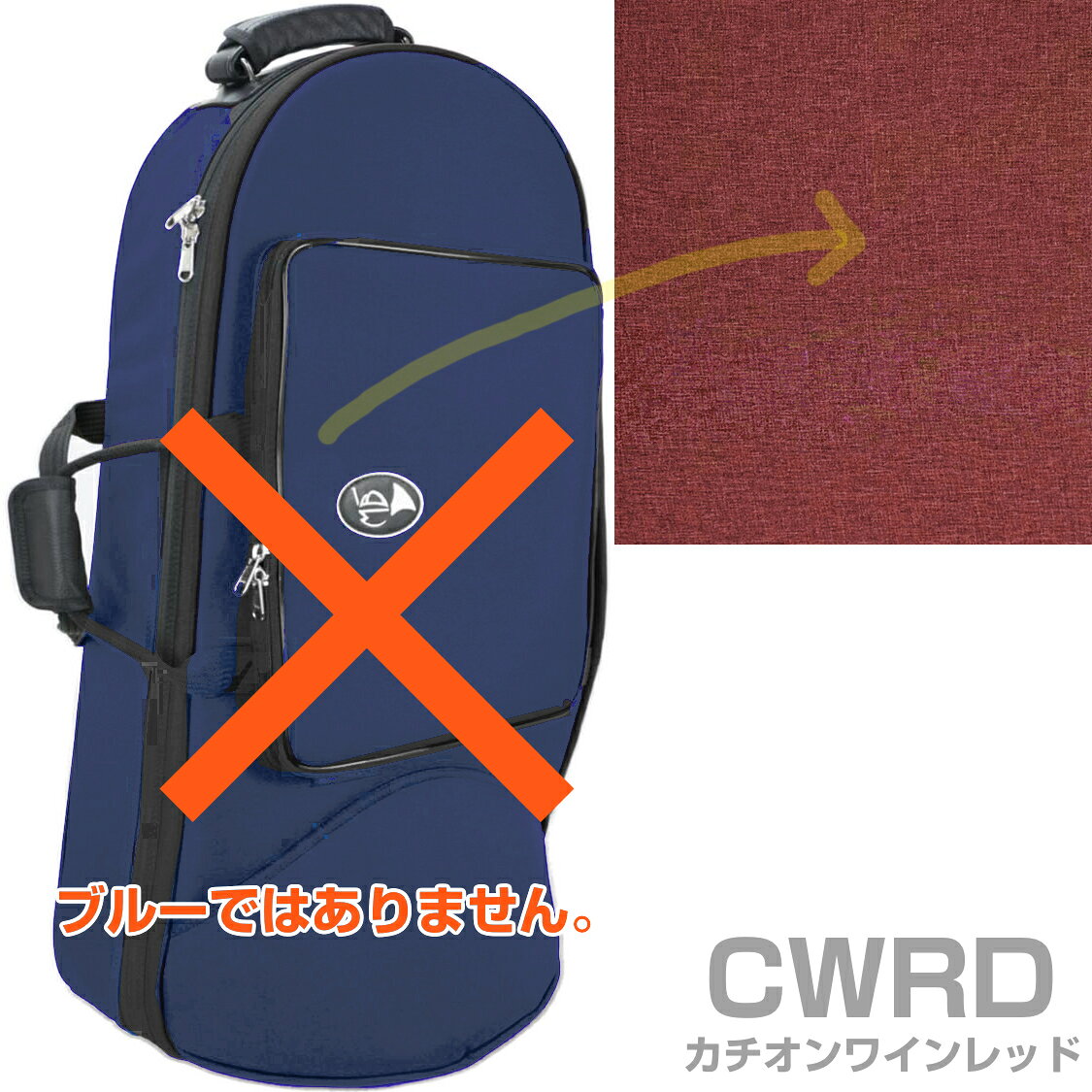 Marcus Bonna マーカスボナ MBEPS CWRD ユーフォニアム ケース カチオンワインレッド ソフトケース リュック euphonium cases 以下対応不可 北海道 沖縄 離島 代引き
