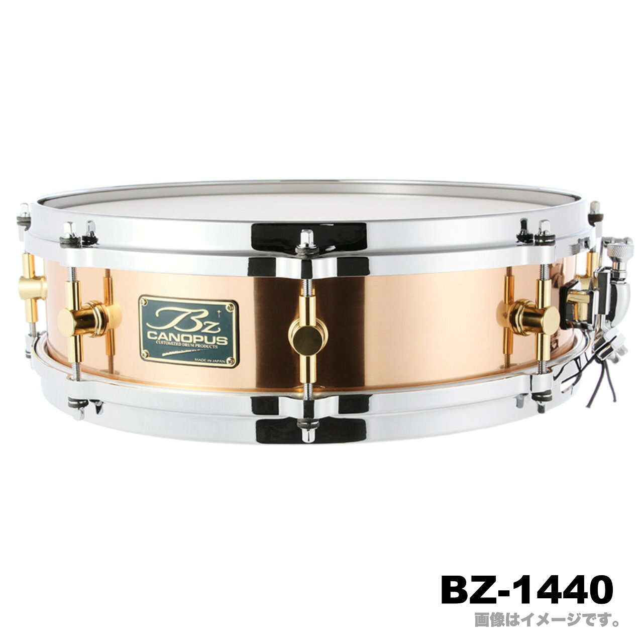 Canopus カノウプス BZ-1440 Piccolo Bronze ピッコロブロンズ【BZ-1440】 スネア ドラム