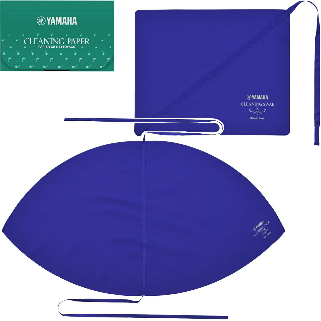  YAMAHA ヤマハ サックス クリーニングスワブ 2枚 セット CLSSAX3 本体用 CLSS3 ネック用 お手入れ用品 アルト テナー兼 セットM　北海道 沖縄 離島不可