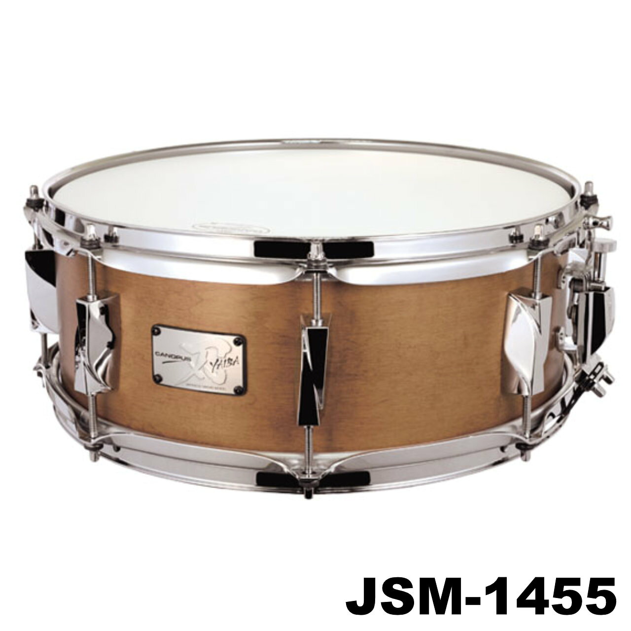 刃II YAIBA Maple Snare Drum "刃II"（ヤイバ2）メイプル スネアドラム すでに、Kenny Washington, Tutty Morenoほか世界中のアーティストから「もはやハイエンドのサウンドだ！」と絶賛されているYAIBAシリーズからスネアドラム。 シェルコンストラクションやパーツ、製造行程を見直し、最も手間とコストがかかるニトロセルロースラッカーを他社でも高級モデルに使用されている強制硬化系ラッカー(UV)を刃?専用フィニッシュとして採用することにより、大幅な製造時間とコストの削減を実現しました。 Made in Japanでありながら、驚愕のコストパフォーマンスを実現したYAIBAシリーズは、ある意味「価格に見合わないドラム」と言えるでしょう。 &nbsp; &nbsp; 【スペック】 サイズ　　　　：14 &times; 5.5 インチ シェル　　　　：オールメイプル 6ply ( Maple ) フープ　　　　：2.3mmパワーフープ ( 8テンション ) スネアワイヤー：Vintage Snare Wire 仕様　　　　　：Yaiba Lug &nbsp; ■上記製品仕様は2026年4月時点のものです。■ ※製品の仕様及びデザインは予告なく変更される場合があります。 ※多数のサイトに掲載しております。ご注文のタイミングによりご用意できない場合がございます。あらかじめご了承くださいませ。 随時更新するよう努めてはおりますが、最新状況は常に変動するため合わせてメーカーでもご確認下さい。 &nbsp; &nbsp; &nbsp;　