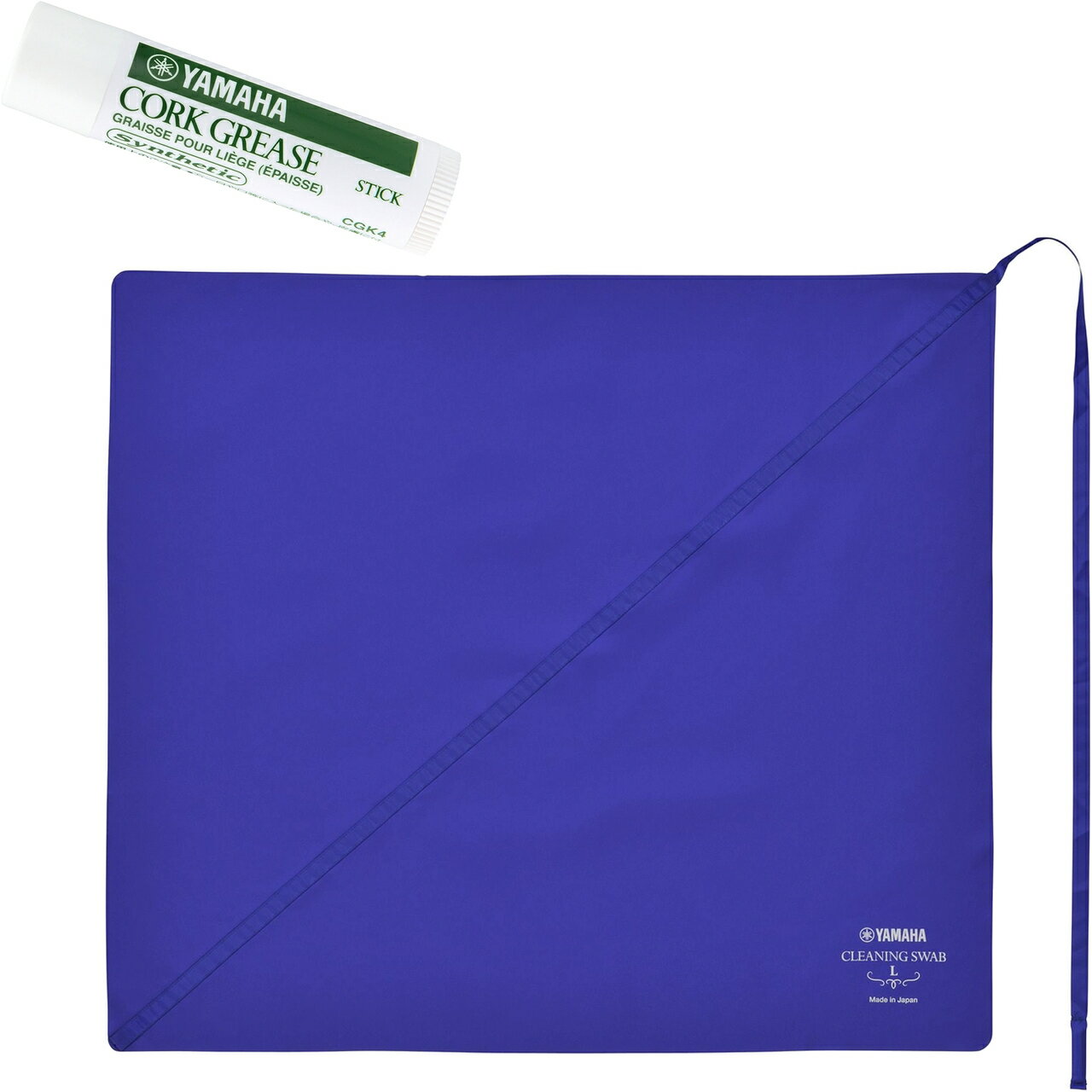 [Mail-order item] YAMAHA CLSL3 Bass Clarinet Cleaning Swab L size CGK4 Cork Grease Wind Instrument Maintenance Set E *Not available for Hokkaido, Okinawa, remote islands, or cash on delivery.