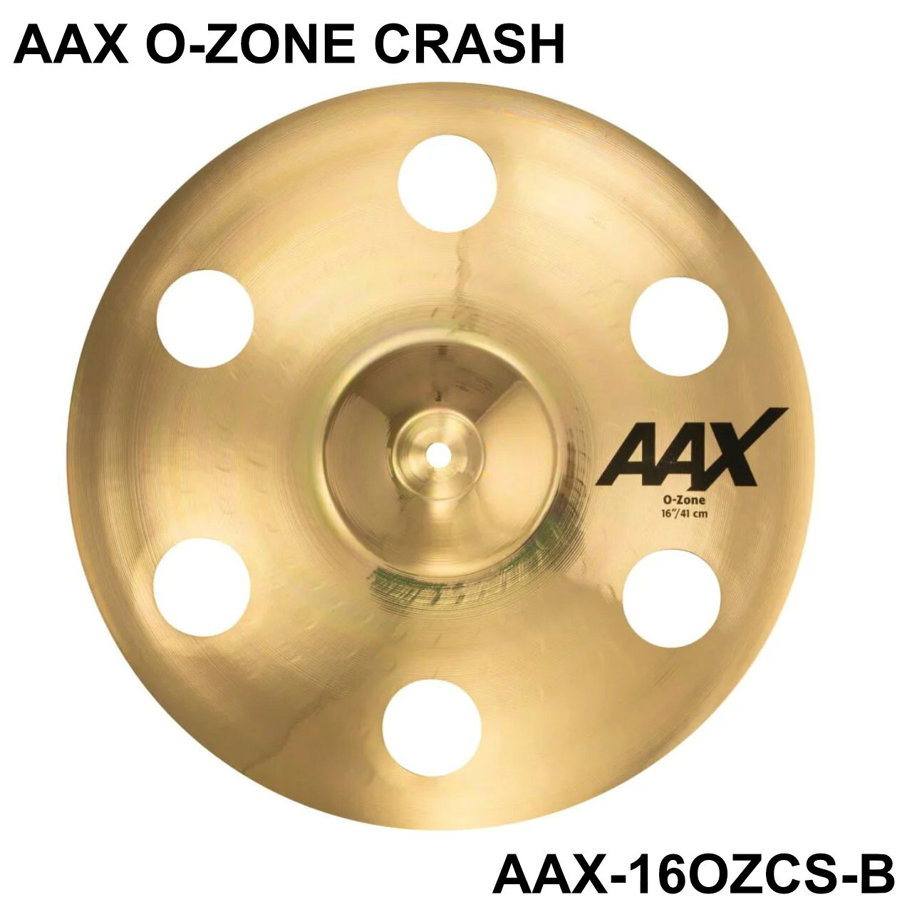 ブライトで加速感のあるノイズイフェクト。素早いレスポンスとショートディケイを実現。&nbsp; &nbsp; 【 AAX 】 Modern&times; Bright B20 BRONZE ／CAST BRONZE 80%Copper + 20%Tin + Trace of Silver ブライトでクイックレスポンス。大きめの&ldquo;ハンドガイド&rdquo;マシンハンマリングと、浅く高密度のレイジング加工によって、いかなるボリュームでもシンバル本来の音色を失うことなく、不要な倍音をカットした、ピュアで明確なサウンドが持ち味。 &nbsp; 【サイズ】 16インチ &nbsp; 【ウェイト】 Thin &nbsp; ■上記製品仕様は2026年5月時点のものです。■ ※製品の仕様及びデザインは予告なく変更される場合があります。 ※多数のサイトに掲載しております。ご注文のタイミングによりご用意できない場合がございます。あらかじめご了承くださいませ。 随時更新するよう努めてはおりますが、最新状況は常に変動するため合わせてメーカーでもご確認下さい。 &nbsp;