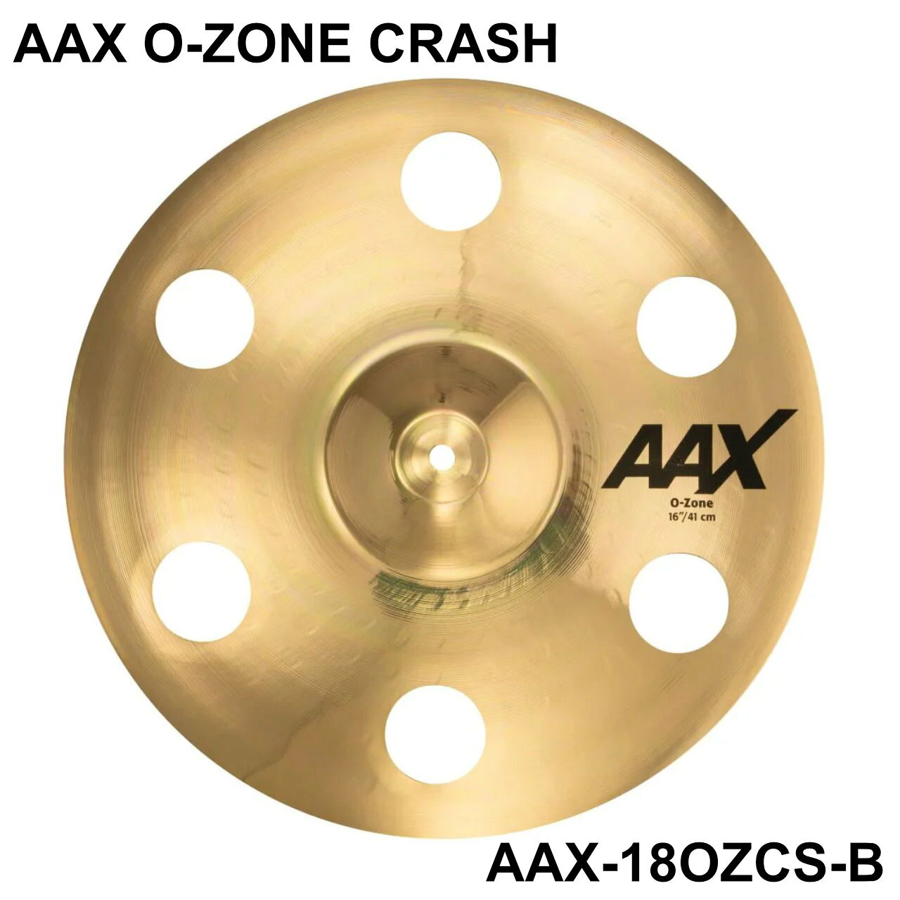 ブライトで加速感のあるノイズイフェクト。素早いレスポンスとショートディケイを実現。&nbsp; &nbsp; 【 AAX 】 Modern&times; Bright B20 BRONZE ／CAST BRONZE 80%Copper + 20%Tin + Trace of Silver ブライトでクイックレスポンス。大きめの&ldquo;ハンドガイド&rdquo;マシンハンマリングと、浅く高密度のレイジング加工によって、いかなるボリュームでもシンバル本来の音色を失うことなく、不要な倍音をカットした、ピュアで明確なサウンドが持ち味。 &nbsp; 【サイズ】 18インチ &nbsp; 【ウェイト】 Thin &nbsp; ■上記製品仕様は2026年5月時点のものです。■ ※製品の仕様及びデザインは予告なく変更される場合があります。 ※多数のサイトに掲載しております。ご注文のタイミングによりご用意できない場合がございます。あらかじめご了承くださいませ。 随時更新するよう努めてはおりますが、最新状況は常に変動するため合わせてメーカーでもご確認下さい。 &nbsp;