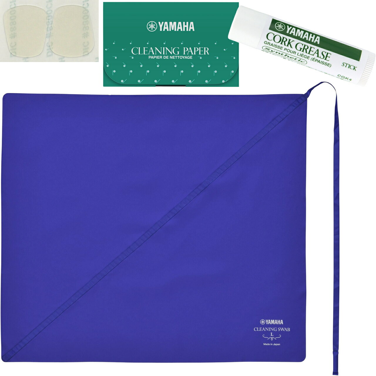 [Mail-order item] YAMAHA CLSL3 Bass Clarinet Cleaning Swab (Large Size) Cleaning Paper CP3 Wind Instrument Maintenance Set G *Not available for Hokkaido, Okinawa, remote islands, or cash on delivery.