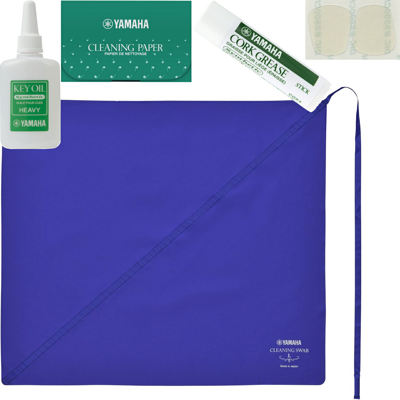[Mail-order item] YAMAHA CLSL3 Bass Clarinet Cleaning Swab (Large Size) Cleaning Paper CP3 Wind Instrument Maintenance Set H (Not available for Hokkaido, Okinawa, remote islands, or cash on delivery)