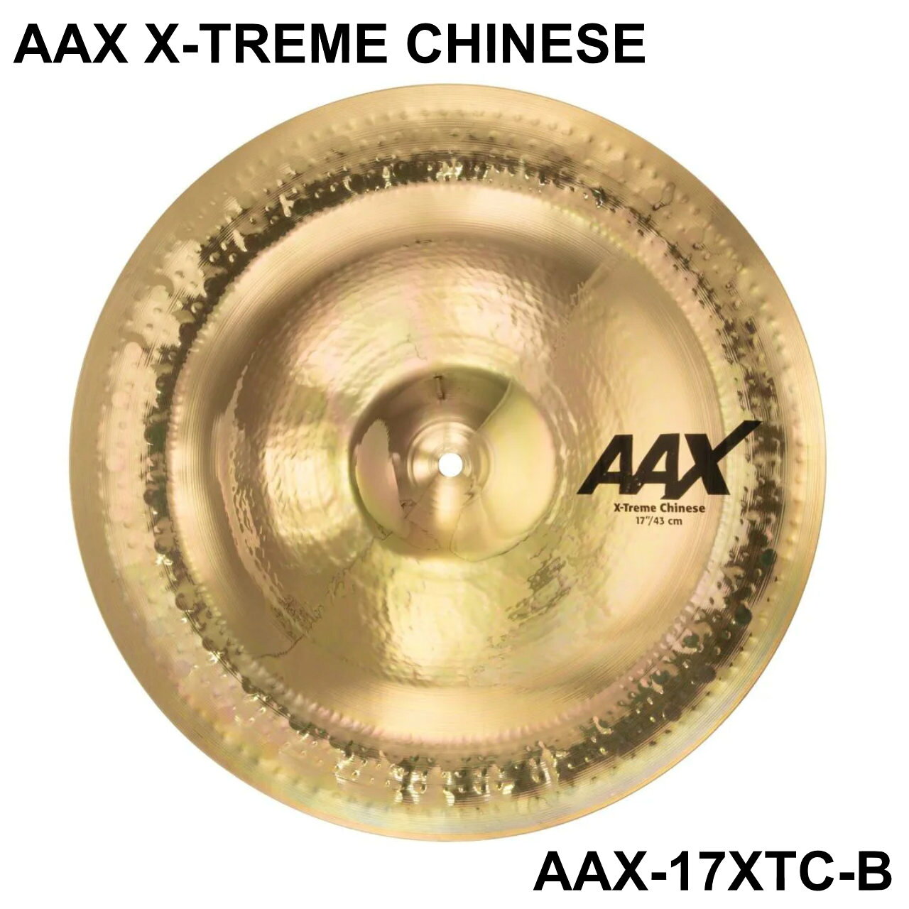 湾曲を強め、ハイピッチかつ強烈な音抜けを発揮するワイルドなキャラクターのモデル。 &nbsp; AAX Modern&times; Bright B20 BRONZE ／CAST BRONZE 80%Copper + 20%Tin + Trace of Silver ブライトでクイックレスポンス。大きめの&ldquo;ハンドガイド&rdquo;マシンハンマリングと、浅く高密度のレイジング加工によって、いかなるボリュームでもシンバル本来の音色を失うことなく、不要な倍音をカットした、ピュアで明確なサウンドが持ち味。 &nbsp; 【サイズ】 17インチ &nbsp; 【ウェイト】 Thin &nbsp; ■上記製品仕様は2026年5月時点のものです。■ ※製品の仕様及びデザインは予告なく変更される場合があります。 ※多数のサイトに掲載しております。ご注文のタイミングによりご用意できない場合がございます。あらかじめご了承くださいませ。 随時更新するよう努めてはおりますが、最新状況は常に変動するため合わせてメーカーでもご確認下さい。 &nbsp;